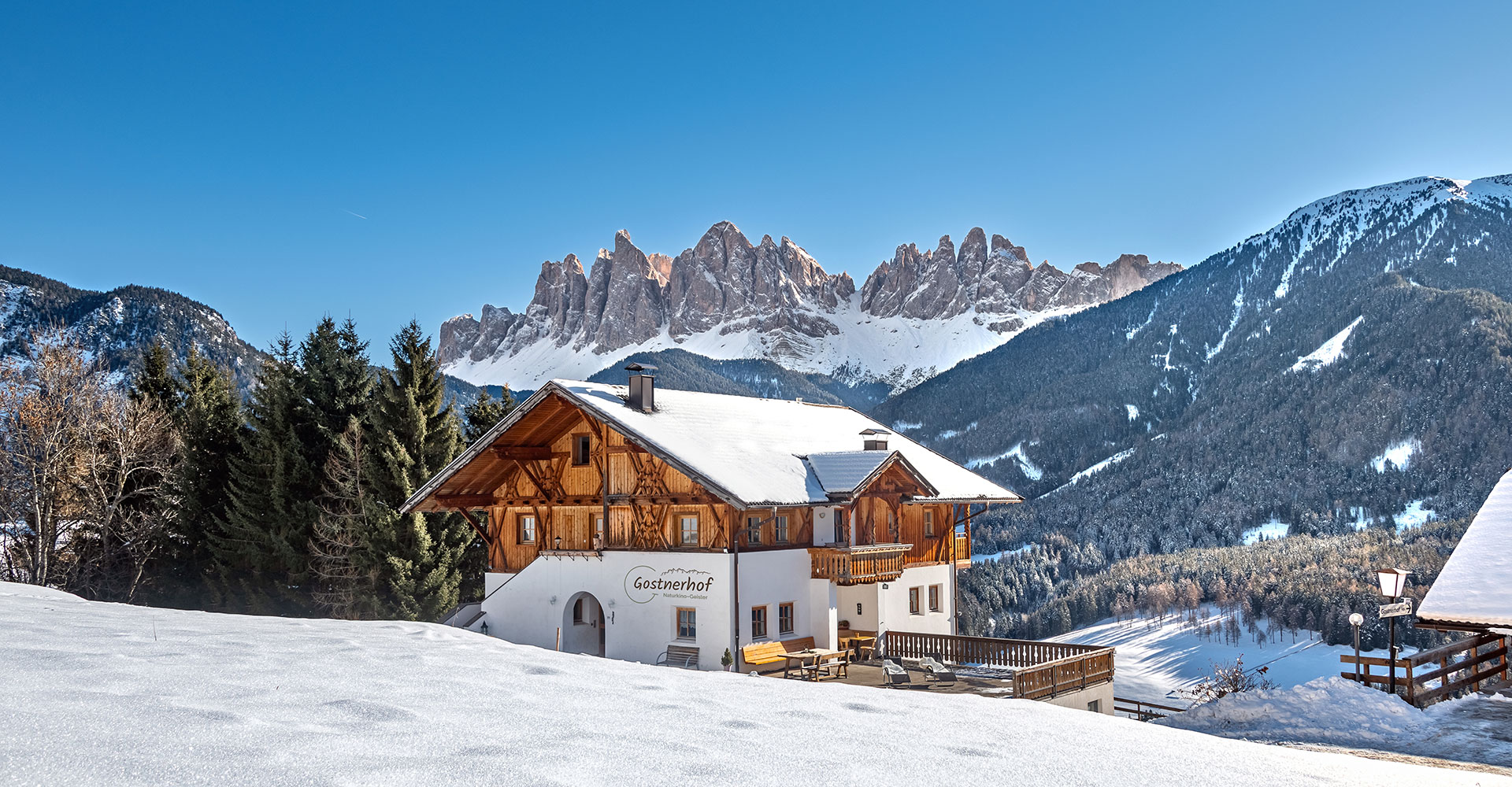 Bergbauernhof Gostnerhof Winter