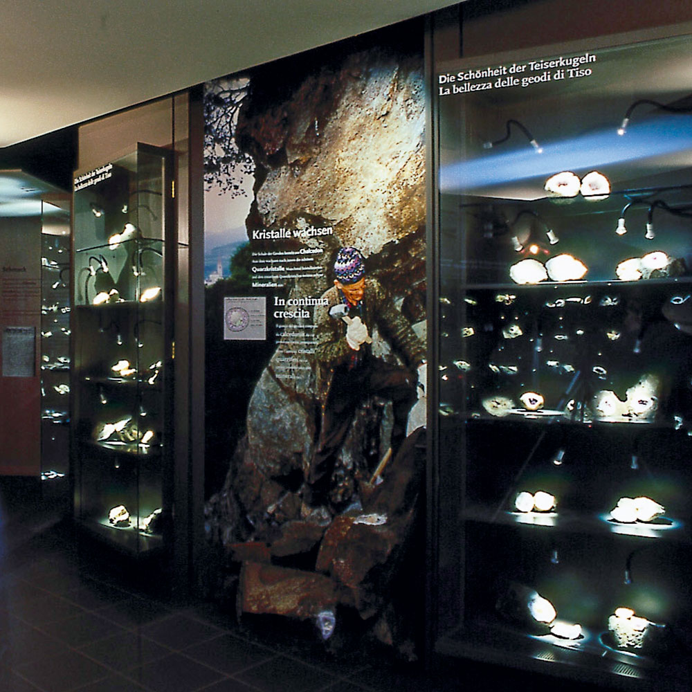 Museo dei minerali a Teis